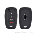 Button silicone car key housing jacket